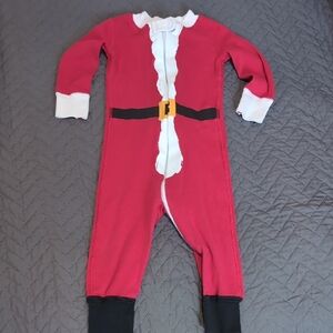 Hanna Andersson Santa Claus Kids One Piece Pajama
